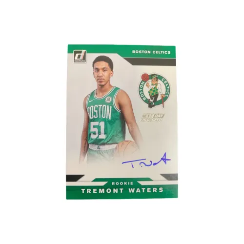 PANINI 2019 20 Celtics Waters Будущее Sign Карта Sign Большая Звезда Карта Карта Товар Access Спортивные карты 1 шт