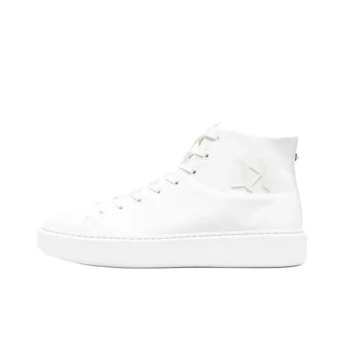 KARL LAGERFELD MAXI High Топ Скейтборд Кроссовки Мужские Белые