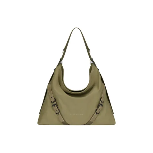 Givenchy Voyou Выстиранный хлопок Холст Портативные Сумки через плечо Сумка на плечо Большая Мужская Хаки