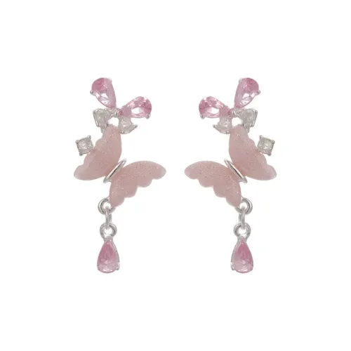 DAN DREAM Серебро S925 Серьги-гвоздики Женские