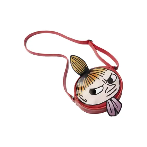 STAYREAL MOOMIN collaboration Полиэстер с Хлопком Сумка через плечо Сумка на плечо Маленькая Женская Красная