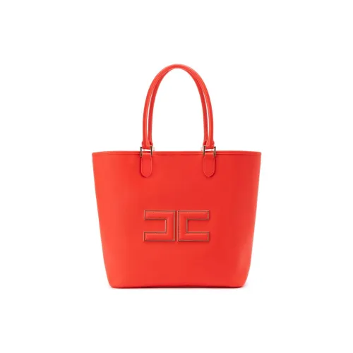 Elisabetta Franchi Акриловая сумка-тоут сумка для покупок женская патент красный