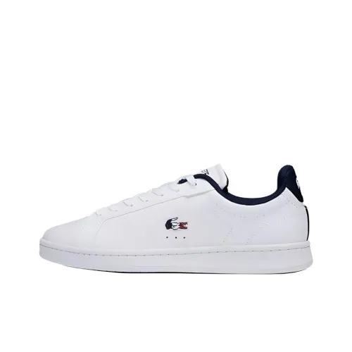 LACOSTE Collaboration Low Топ Скейтборд Кроссовки Женские Белые