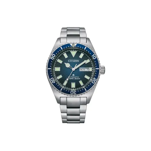 CITIZEN Автоматический Механический Механизм Мужские Часы Promaster Collection 41 мм Синий