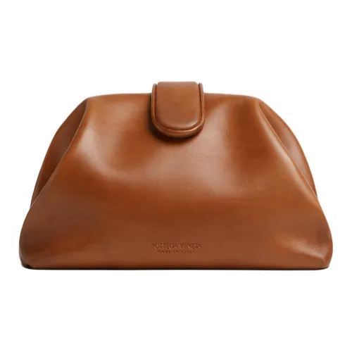 Bottega Veneta Телячья кожа Клатч Женский Коричневый