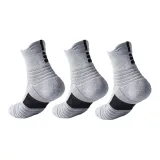SS01·Gray Crew Socks 3 Pack  
SS01·Серые носки-трусы, упаковка из 3 пар