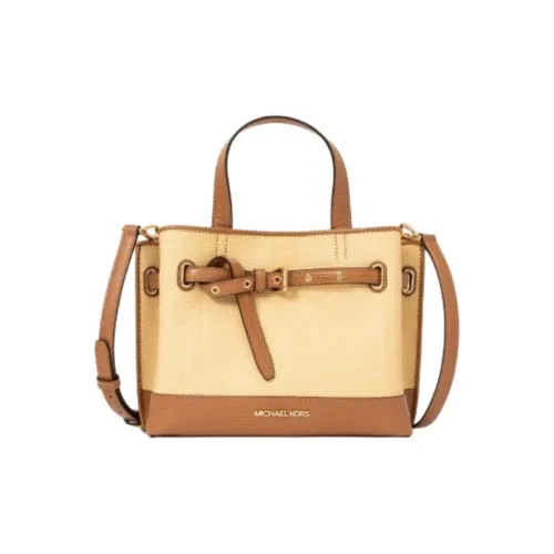 MICHAEL KORS Эмилия Полиуретан Сумка через плечо Сумка Маленькая Женская Коричневая