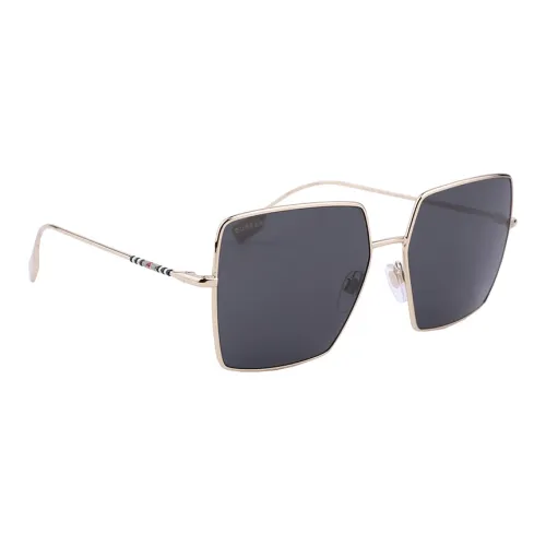 Burberry Металл Квадрат Солнцезащитные очки Женские Золото