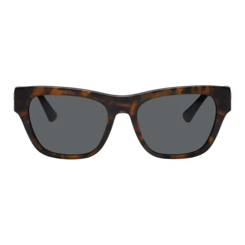 VERSACE Кошачий глаз Солнцезащитные очки Мужской Черепаховый