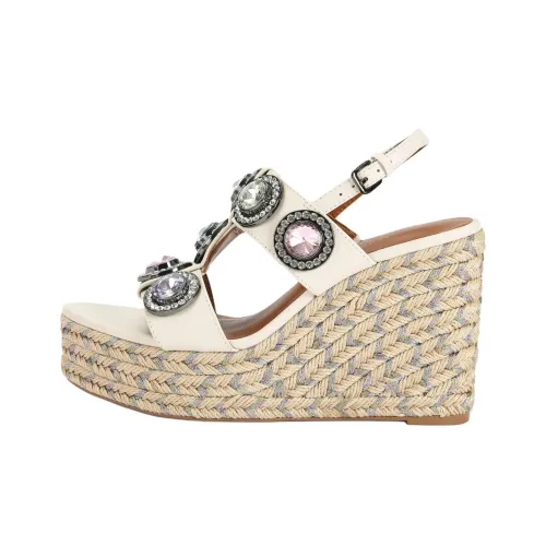 Kurt Geiger London One Ремень Сандалии 10,5 см Женские Бежевые