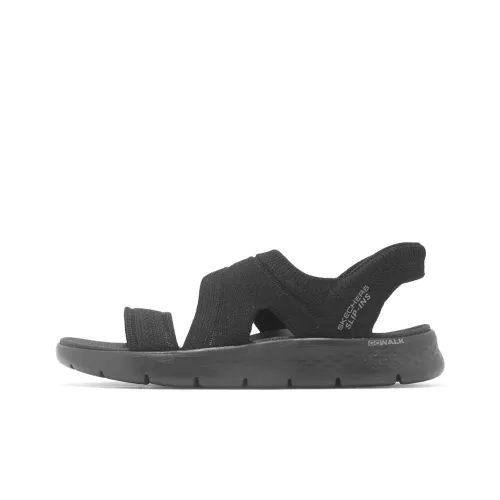 Skechers GO WALK Fle Пляжные сандалии Женские Черный