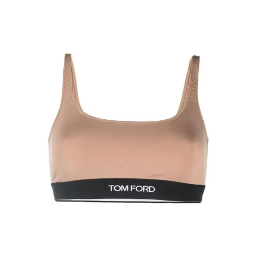 TOM FORD Светло-янтарный Женские Бюстгальтеры