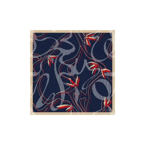 ELLE Шарфы из шелка с тутовым женские