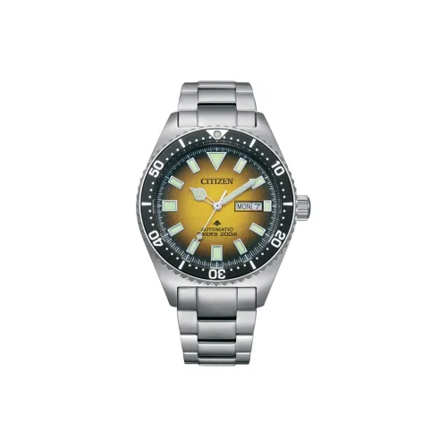 CITIZEN Автоматический Механический Механизм Мужские Часы Promaster Collection 41 мм Желтые