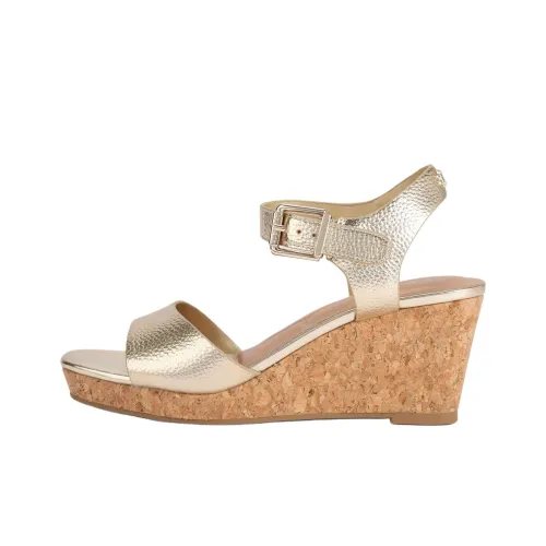 Kurt Geiger London Sadie One Strap Sandals 7cm Women's Gold Курт Гейзер Лондон Sadie One Ремешок Сандалии 7 см Женские Золотые