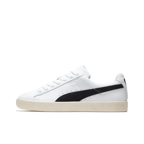 PUMA Clyde Low Топ Скейтборд Кроссовки Мужские Белые