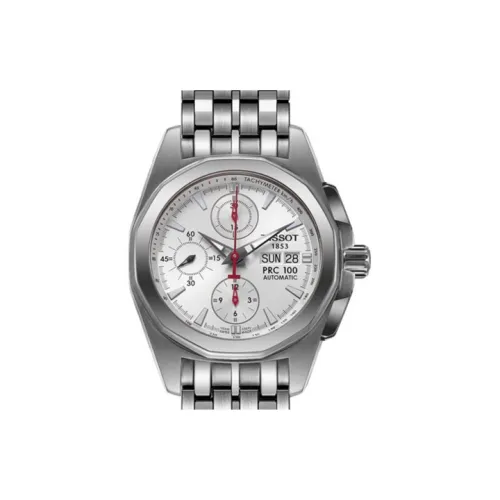 TISSOT Автоматический Механический Механизм Мужские Часы 41mm*15mm Серебряный