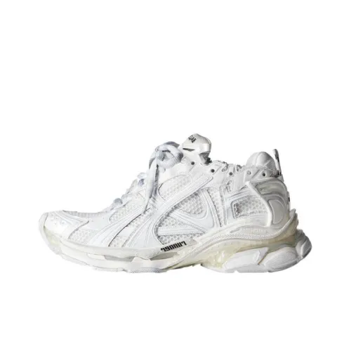 Balenciaga Runner Low Топ Повседневная обувь Мужская Белая