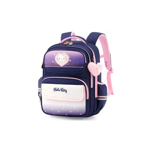Sanrio Polyester Студенческая сумка Стандартная Детская Розовая Королевский синий