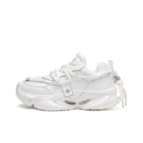 ELLE HOMME Низкий топ толстая подошва кроссовки мужские