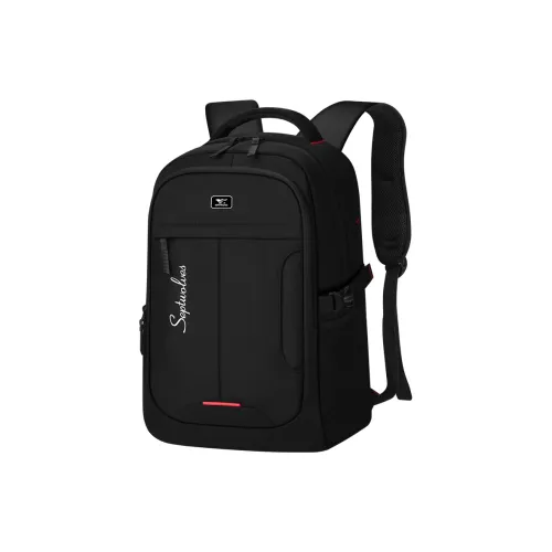 SEPTWOLVES Oxford Рюкзак Стандартный Унисекс Черный