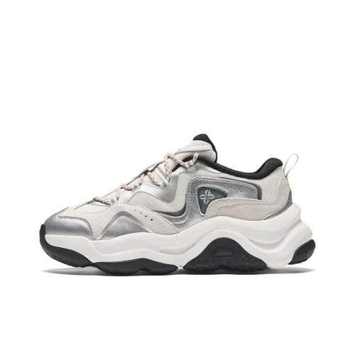 ANTA Life Collection Амортизаторы Slip-resistant Низкий Топ Casual Женский Серый Серебряный