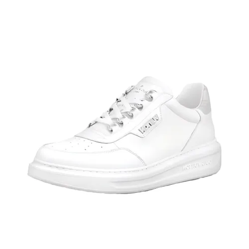 LOUIS VUITTON Beverly Hills Низкий Топ Стильный Скейтбординг Мужской Белый