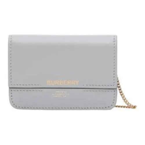 Burberry Кожа Кошелек Мини Женский Heather Смешанный Цвет