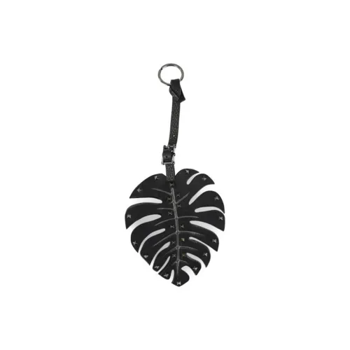 Valentino Кожа Металлические брелоки унисекс черный