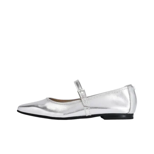 Kurt Geiger London Mya Mary Jane Туфли Мэри Джейн Женские Серебряные