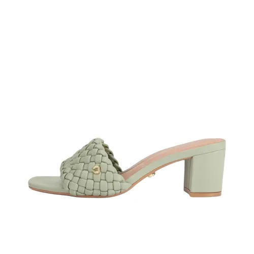 Kurt Geiger London Слипоны 5,5 см Женские Зеленые