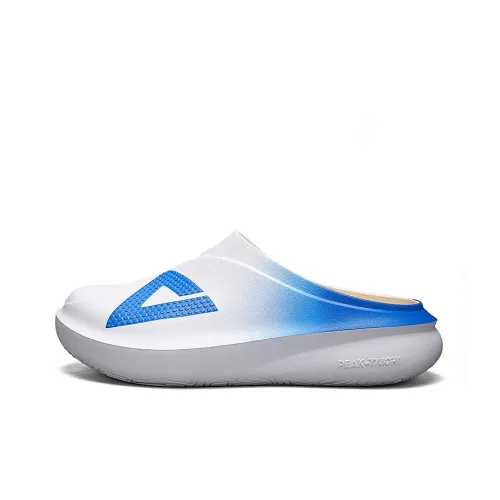 PEAK Устойчивый к истиранию Массаж Домашние тапочки Мужские Белый Синий