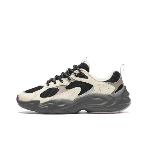 ANTA Life Collection Амортизаторы Slip-resistant Низкий Топ Casual Женский Бежевый Черный Серый