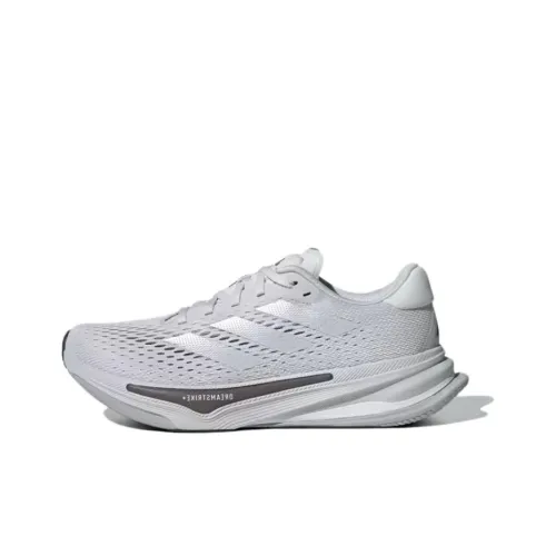 Adidas Supernova Prima Противоскользящий Устойчивый к истиранию Низкий Топ Повседневные Беговые кроссовки Мужские Серый Белый