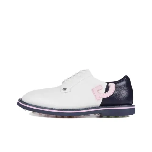 GFORE Golf Shoes Low Top Snow/Twilight Blue Men's