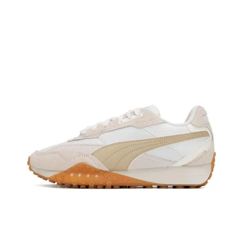 PUMA Blktop Rider Дышащий и Легкий Низкий Топ Casual Унисекс Белый Коричневый