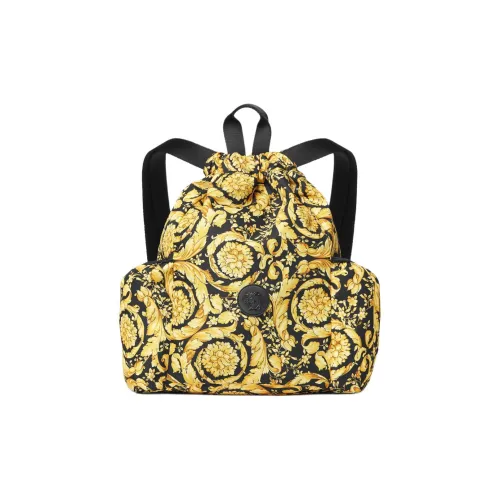 VERSACE Полиэстер и Нейлон Рюкзак Детский Черный