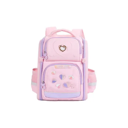 Sanrio Polyester Backpack Student Backpack Unisex Pink