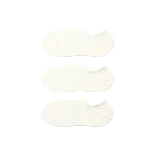 UNIQLO No Show Носки Женские 3 пачки Белые