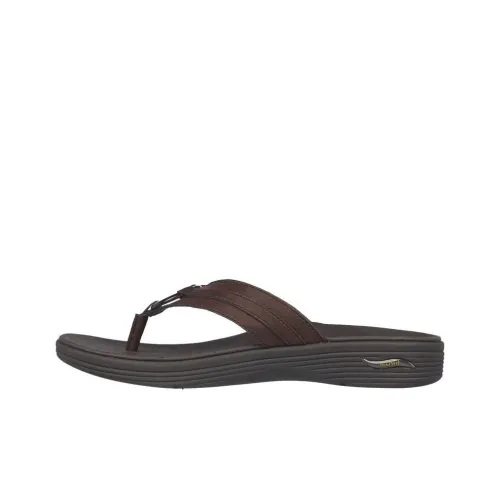 Skechers Arch Fit Шлепанцы Женские Коричневый