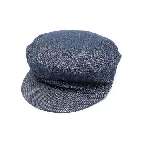 FABIANA FILIPPI Linen Hats Caps Women's Light Blue FABIANA FILIPPI Льняные Шапки и Кепки Женские Светло-Синий