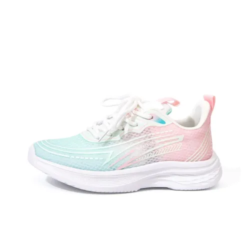 Feiyue Беговые кроссовки Low Top Белый/Зеленый/Розовый Женские
