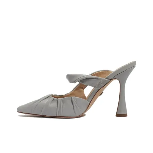 SAM EDELMAN Домашние тапочки Светло-серый Женские