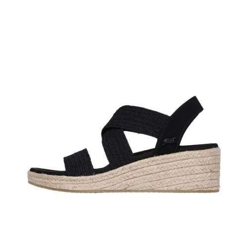 Skechers ARCH FIT BEVERLEE One Ремешок Сандалии Средний Каблук Женские Черные