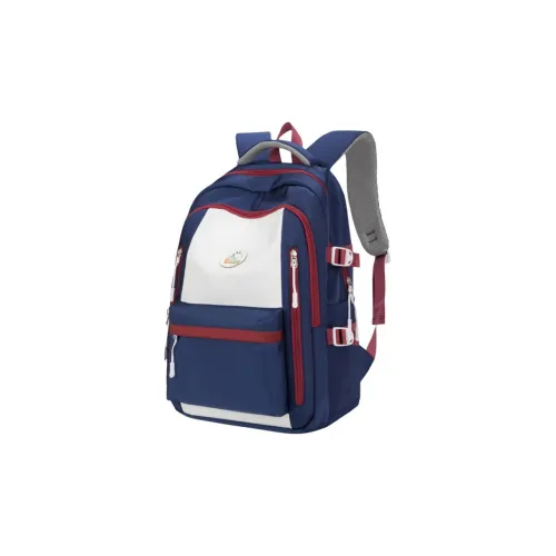 BOBDOG Водонепроницаемая тканевая школьная сумка стандартная детская синяя розовая фиолетовая зеленая