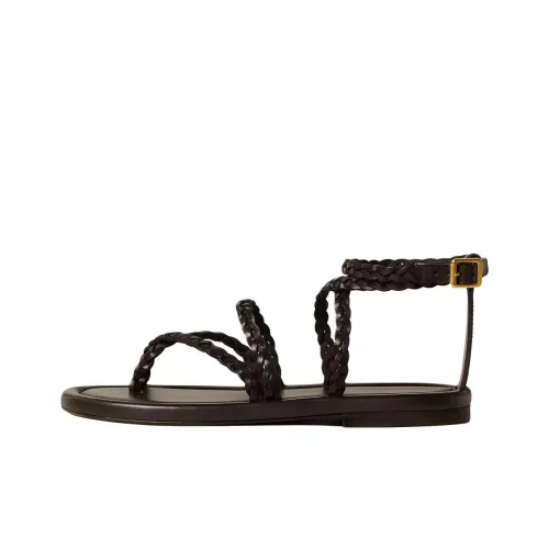 Golden Goose One Ремень Сандалии Черные Женские
