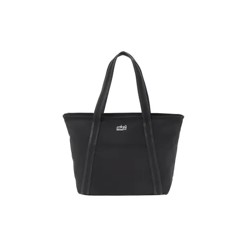 Manhattan Portage Canvas Bag Tote Bag Shopping Bag Shoulder Bag Medium Unisex Black