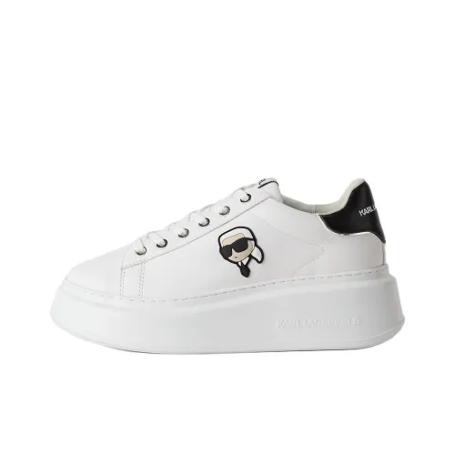 Karl Lagerfeld K Ikonik Низкий Топ Повседневная Обувь Женская Белая