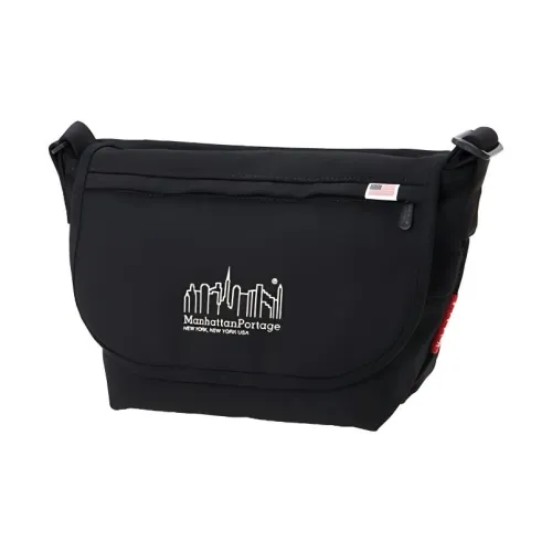 Manhattan Portage Хлопковая сумка через плечо маленькая унисекс черная оливковая бежевая