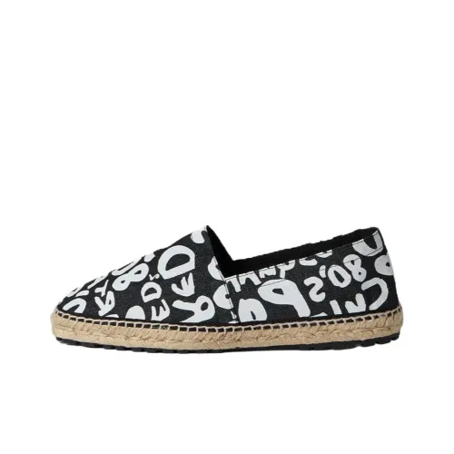 DSQUARED 2 D2 POP Espadrilles Мужской Черный Белый